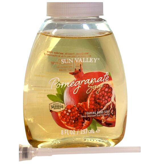 Melaleuca Sun Valley Pomegranate Sage Foaming 8oz Hand Soap 2 Pack w/1 Pump-New - Picture 2 of 3